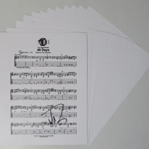 Trey Anastasio PHISH Signed Autograph Auto "46 Days" Sheet Music JSA