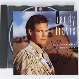 RANDY TRAVIS Signed Autograph Auto "Greatest Hits Vol. II" CD JSA