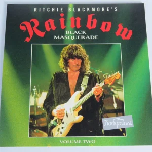 Ritchie Blackmore DEEP PURPLE Signed "Black Masquerade" Album Vinyl LP JSA BAS