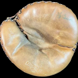 Yogi Berra Signed 1950's Spalding Game Model Catcher's Mitt Glove JSA COA