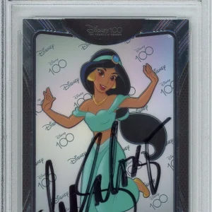 2023 KAKAWOW DISNEY 100 PRINCESS JASMINE ALADDIN SIGNED LEA SALONGA PSA DNA COA