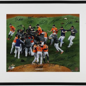 2017 Houston Astros World Series Champs Team Signed 16x20 Photo Tristar COA