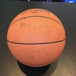 1970's Kansas City Sacramento Kings Team Signed Autographed Basketball