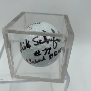 Dick Schafrath US Senator NFL Browns Signed Autographed Golf Ball PGA JSA COA