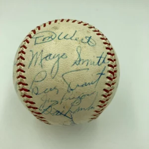 1968 All Star Game Team Signed Baseball With Carl Yastrzemski JSA COA