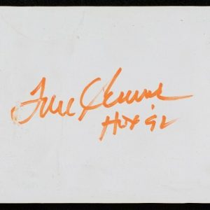 Tom Seaver "Hall Of Fame 1992" Signed Authentic Pitching Rubber Beckett COA