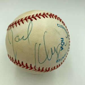 Tony Randall & Jack Klugman The Odd Couple Signed Major League Baseball PSA DNA
