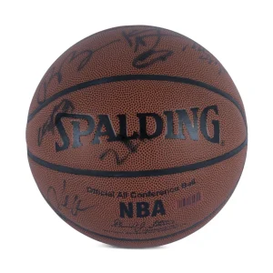 2004-05 Los Angeles Clippers Team Signed Spalding NBA Basketball Beckett COA