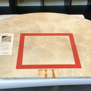 Lebron James "King James" Signed Full Size Backboard Nike Photoshoot JSA COA