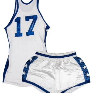 John Havlicek 1966 First All-Star Game Used Signed Uniform Jersey MEARS A10 COA