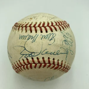 1976 Minnesota Twins Team Signed American League Baseball Beckett COA