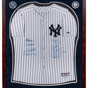 2009 New York Yankees World Series Champs Team Signed Jersey