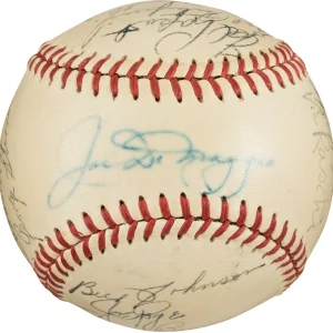 1949 New York Yankees World Series Champs Team Signed Baseball PSA DNA & Beckett