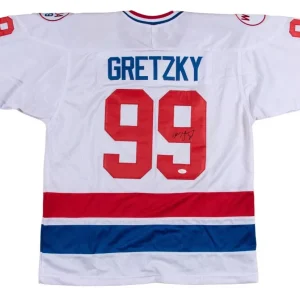 Wayne Gretzky Signed 1979 WHA All Star Game Jersey JSA COA
