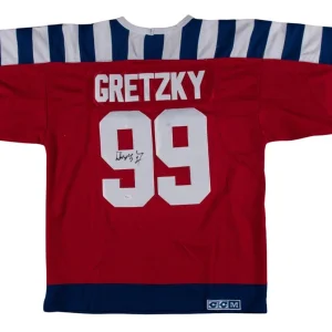 Wayne Gretzky Signed Authentic 1992 All Star Game CCM Jersey JSA COA