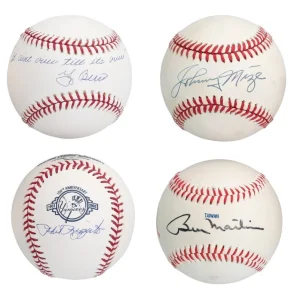 1951 New York Yankees WS Champs Team Signed Baseball Collection 35 Balls JSA COA