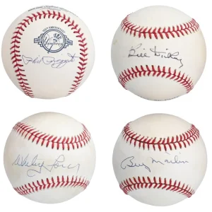 1953 New York Yankees WS Champs Team Signed Baseball Collection 35 Balls JSA COA