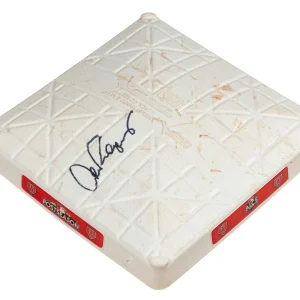 Alex Rodriguez Signed 2009 ALCS Playoffs Game Used Base Steiner COA