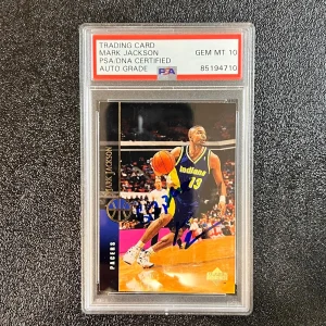 1994-95 Upper Deck #290 Mark Jackson Signed Card AUTO 10 PSA/DNA Slabbed Pacers