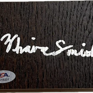 Zhaire Smith Signed Floorboard PSA/DNA Autographed