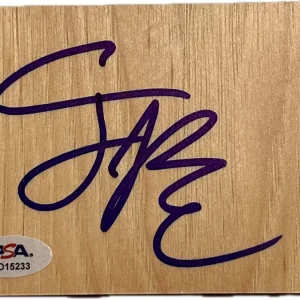 JEREMIAH ROBINSON-EARL Signed Floorboard PSA/DNA Autographed