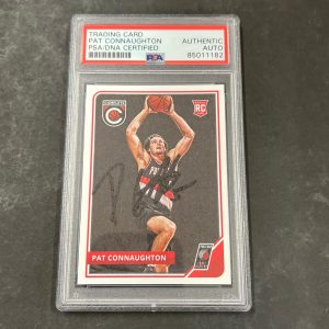 2015-16 PANINI Complete #304 Pat Connaughton Signed Rookie Card AUTO PSA Slabbed