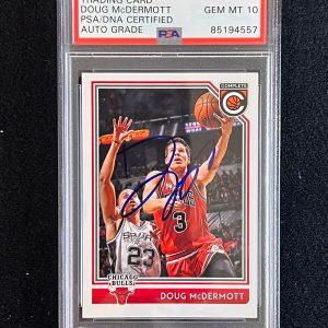 2016-17 Panini Complete Basketball #33 Doug McDermott Signed Card AUTO 10 PSA Sl