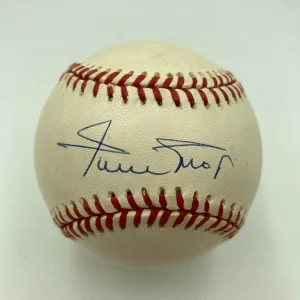 Willie Mays Signed Autographed Official National League Baseball PSA DNA COA