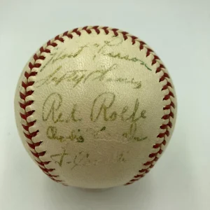 1949 New York Yankees World Series Champs Team Signed Baseball Joe Dimaggio