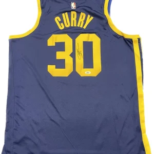 Stephen Curry signed jersey PSA/DNA Golden State Warriors Autographed