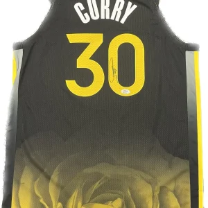 Stephen Curry signed jersey PSA/DNA Golden State Warriors Autographed