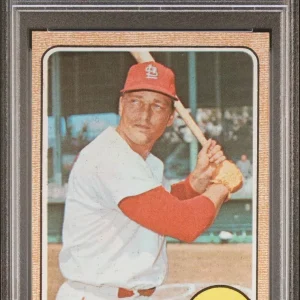1968 Topps #330 Roger Maris PSA EX 5 Slabbed St. Louis Cardinals