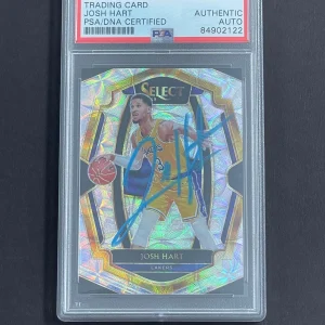 2018-19 Panini Select #155 JOSH HART Signed Card PSA Slabbed Lakers
