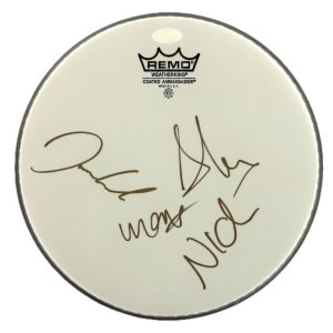 Arctic Monkey Full Band Signed Autograph 10" Drumhead - Alex Turner +3 JSA COA