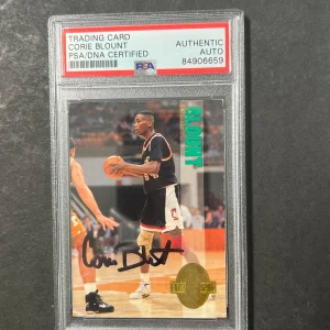 1993-94 Classic Collection #13 Corie Blount Signed Card AUTO PSA Slabbed Cincinn