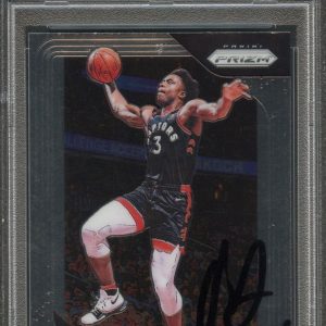 2018-19 Panini Prizm #63 Og Anunoby Signed Card AUTO PSA Slabbed Raptors