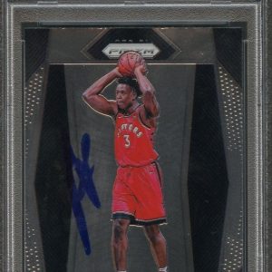 2017-18 Panini Prizm #38 Og Anunoby Signed Card AUTO 10 PSA Slabbed RC