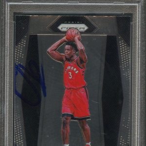 2017-18 Panini Prizm #38 Og Anunoby Signed Card AUTO PSA Slabbed RC