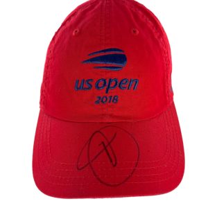 Novak Djokovic Signed Autograph 2018 US Open Cap Hat - Champion w/ Beckett COA