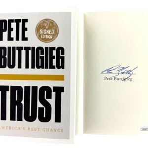 Mayor Pete Buttigieg Signed Autograph Trust Book - 2028 President Candidate? JSA