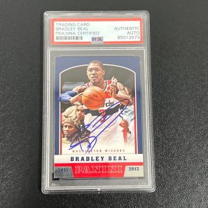 2012-13 Panini #291 Bradley Beal Signed Card AUTO 10 PSA Slabbed Wizards RC