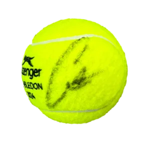 Carlos Alcaraz Signed Autograph 2024 Wimbledon Tennis Ball - Champion w/ Beckett