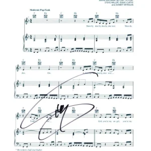 Shaggy Signed Autograph Angel Sheet Music - Hot Shot Boombastic Reggae Singer
