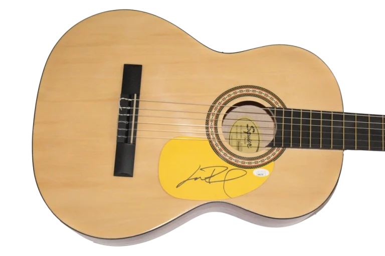 Lou Reed Velvet Underground Signed Autograph Fender Acoustic Guitar w/ JSA COA
