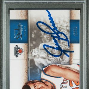 2009 Panini Studio #108 Jerry Lucas Signed Card Mint 9 AUTO 9 PSA Slabbed Knicks