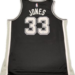 TRE JONES signed jersey PSA/DNA San Antonio Spurs Autographed