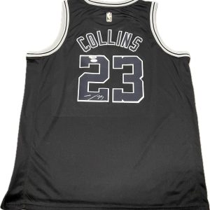Zach Collins signed jersey PSA/DNA San Antonio Spurs Autographed
