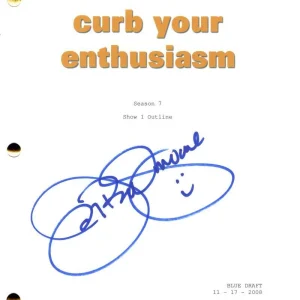JB Smoove Leon Black Signed Autograph Curb Your Enthusiasm 9 Page Script Outline