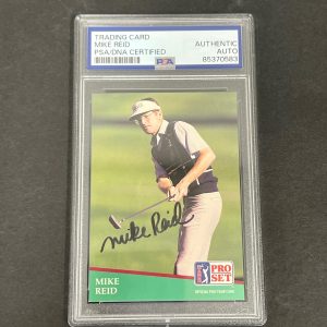 1991 Pro Set #148 Steve Elkington Signed Card PSA/DNA Slabbed AUTO