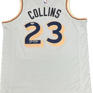 Zach Collins signed jersey PSA/DNA San Antonio Spurs Autographed